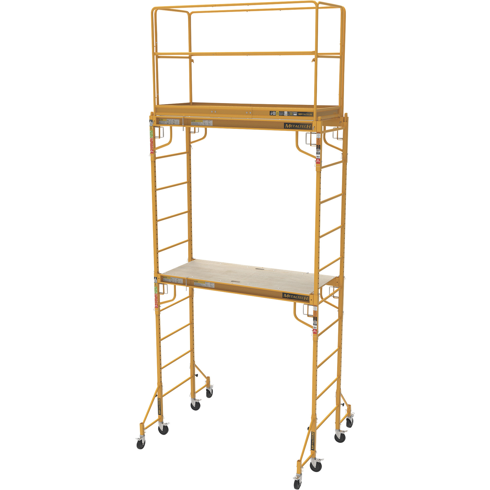 Metaltech Multi Purpose Maxi Square Baker Style Rolling Scaffold Tower